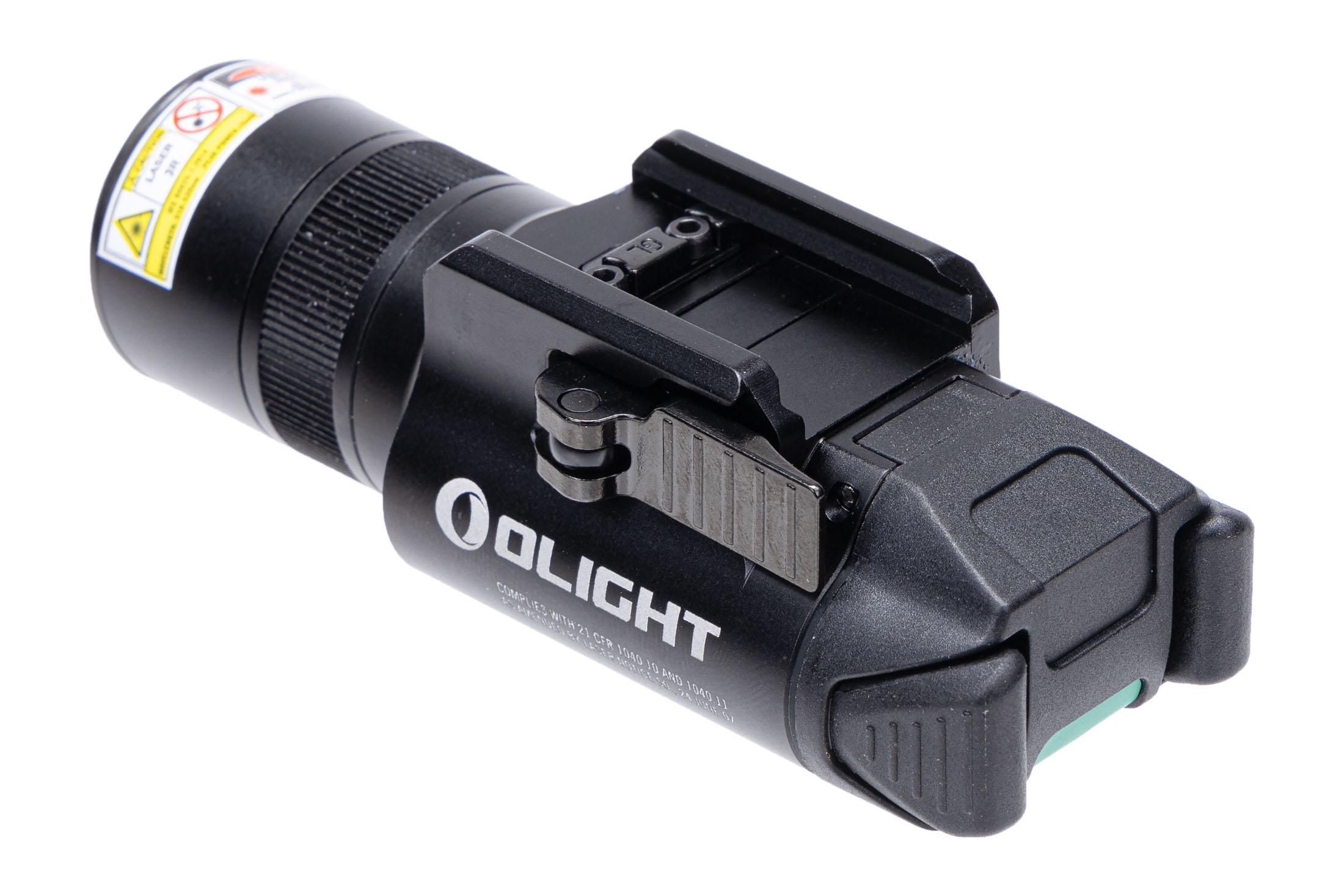 Olight Baldr Pro R 1350 Lumen Rechargeable Weapon Light and Green Laser  Sight - Black